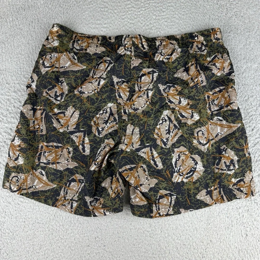 Vintage Nike‎ ACG Swim Trunks Shorts Mesh Lined 90s All Over Pattern Size Medium